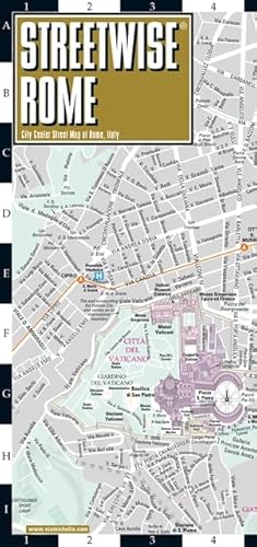 Streetwise Rome Map: City Center Street Map of Rome, Italy (Streetwise Maps) von Michelin Editions des Voyages