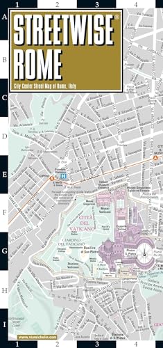 Streetwise Rome Map: City Center Street Map of Rome, Italy (Streetwise Maps)