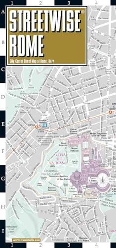 Streetwise Rome Map: Laminated City Center Street Map of Rome, Italy (Streetwise Maps) von Michelin Travel Publications