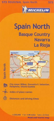 Michelin Spain North, Basque Country, Navarra, La Rioja