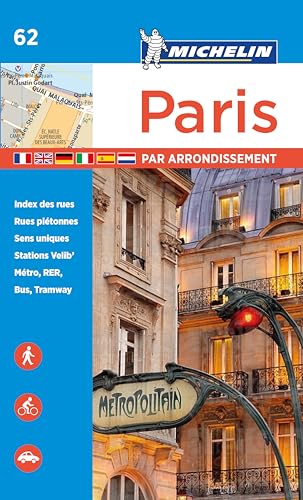 Paris par arrondissement - Michelin City Plan 062: City Plans (Michelin par Arrondissements, Band 62)