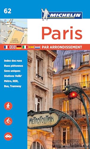 Paris par arrondissement - Michelin City Plan 062: City Plans (Michelin par Arrondissements, Band 62)