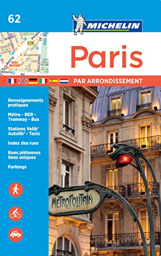 Paris par arrondissement - Michelin City Plan 062: City Plans (Michelin par Arrondissements, Band 62)