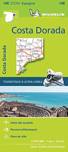 COSTA DAURADA 11148 CARTE ZOOM MICHELIN KAART