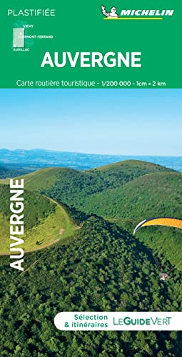 CARTE ROUTIERE TOURISTIQUE AUVERGNE von Michelin