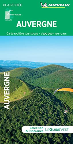 CARTE ROUTIERE TOURISTIQUE AUVERGNE