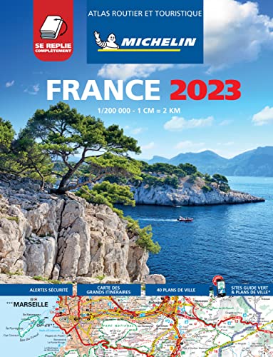 France 2023 - Tourist & Motoring Atlas Multi-flex: Tourist & Motoring Atlas Multiflex A4 spiral von Michelin Editions des Voyages
