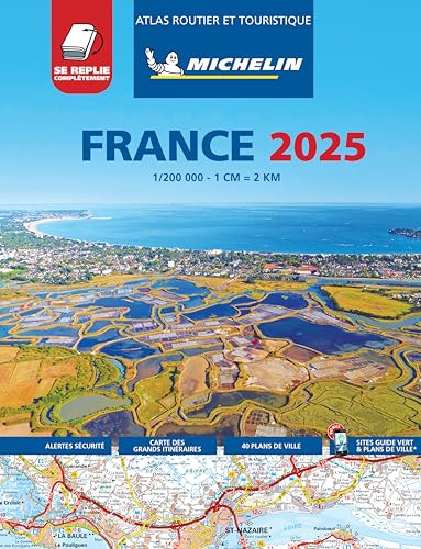 France 2025 - Tourist & Motoring Atlas Multi-flex von Travel House Media