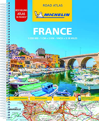 France -A4 Tourist & Motoring Atlas (French) (Atlas (Michelin))