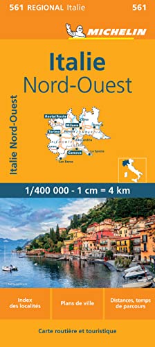 Italy North West (561): Wegenkaart Schaal 1 : 400.000 (Regionale kaarten Michelin, Band 561) Italy North West (561): Wegenkaart Schaal 1 : 400.000 (Regionale kaarten Michelin, Band 561)