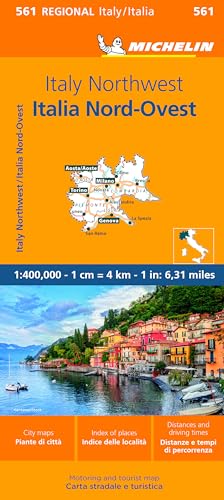 Italy Northwest - Michelin Regional Map 561 (Michelin Maps, 561)