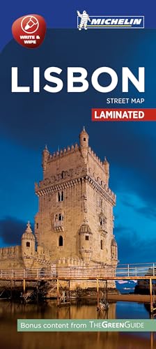 Lisbon - Michelin City Map 9208: Laminated City Plan (Planos Michelin)
