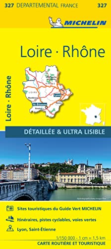 Michelin Beaujolais: Straßen- und Tourismuskarte 1:150.000 (MICHELIN Localkarten) von MICHELIN
