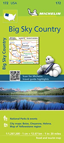 Michelin Big Sky Country Map von MICHELIN