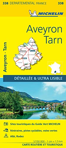 Michelin Causses - Cevennen: Straßen- und Tourismuskarte 1:150.000 (MICHELIN Localkarten) von Gräfe und Unzer