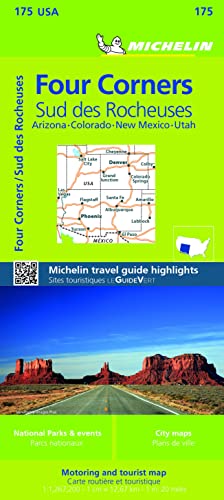 Michelin Four Corners: Arizona-Colorado-New Mexico-Utah (Michelin USA, 175) von MICHELIN