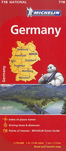 Michelin Germany Map 718 Michelin Germany Map 718