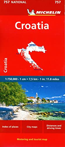 Michelin Kroatien (MICHELIN Nationalkarten)