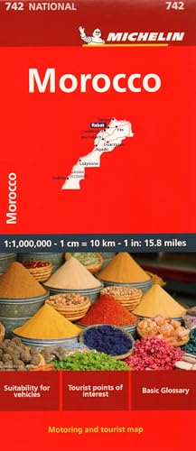 Michelin Map Africa Morocco (Maps/Country Michelin) von Michelin Editions des Voyages