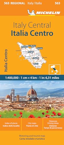 Michelin Map Italy: Central Map 563 (Maps/Regional Michelin)