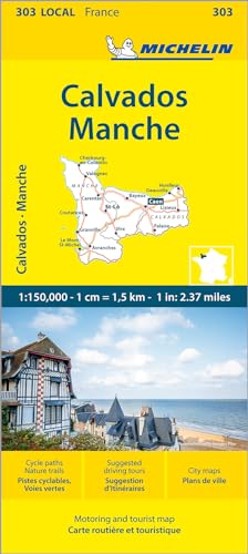 Michelin Normandie West: Straßen- und Tourismuskarte 1:150.000 (MICHELIN Localkarten) von Michelin, Vertrieb durch GRÄFE UND UNZER VERLAG GmbH