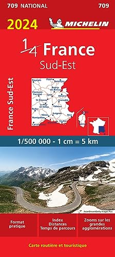 Michelin Südostfrankreich: Straßen- und Tourismuskarte 1:500.000 (MICHELIN Nationalkarten) von Michelin, Vertrieb durch GRÄFE UND UNZER VERLAG GmbH