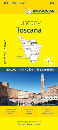 Michelin Toskana: Straßen- und Tourismuskarte 1:200.000 (MICHELIN Localkarten) von Michelin, Vertrieb durch GRÄFE UND UNZER VERLAG GmbH