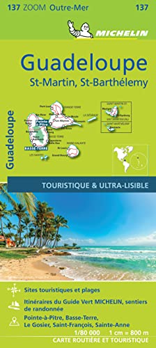 Guadeloupe - Zoom Map 137: Map (Michelin Zoom Map, Band 137)