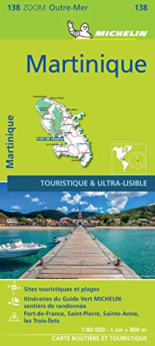 Martinique - Zoom Map 138: Map (Michelin Zoom Map, Band 138)