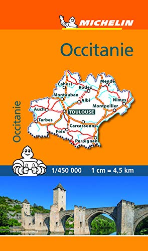 Mini Carte Occitanie Michelin von MICHELIN
