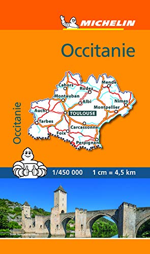 Mini Carte Occitanie Michelin