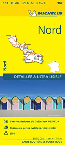 Nord - Michelin Local Map 302: Map