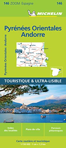 Carte zoom 11146 Pyrénées Orientales - Andorre