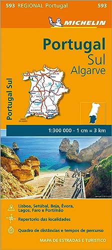Michelin Portugal Süd: Map (MICHELIN Regionalkarten)