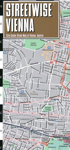 Streetwise Vienna Map: City Center Street Map of Vienna, Austria (Michelin Streetwise Maps) von Michelin Editions des Voyages