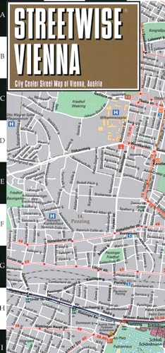 Streetwise Vienna Map: City Center Street Map of Vienna, Austria (Michelin Streetwise Maps)