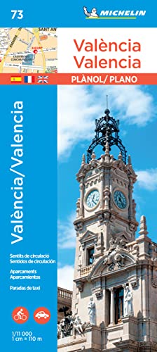Valencia - Michelin City Plan 73: City Plans (Planos Michelin) von MICHELIN