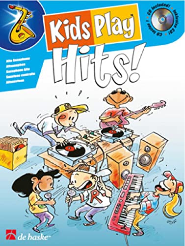 Kids Play Hits! für Altsaxophon. Mit CD von De Haske Publications