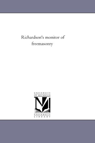 Richardson's monitor of freemasonry von University of Michigan Library