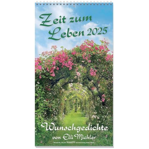 Zeit zum Leben 2025: Elli Michler - Wunschgedichte-Kalender