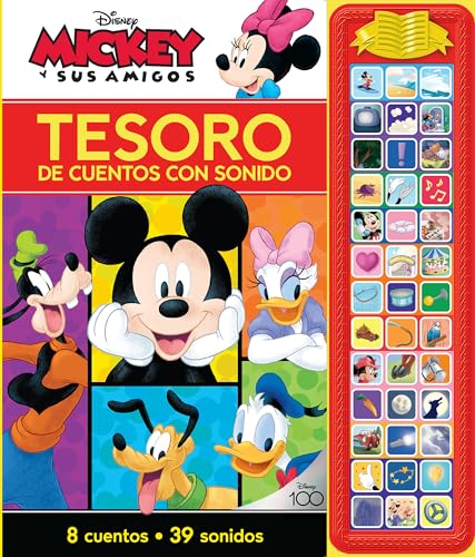 TESORO DE CUENTOS CON SONIDO MICKEY Y SUS AMIGOS SD TREASURY