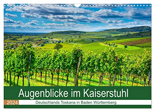 Augenblicke im Kaiserstuhl (Wandkalender 2024 DIN A3 quer), CALVENDO Monatskalender