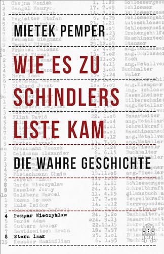 Wie es zu Schindlers Liste kam: Die wahre Geschichte