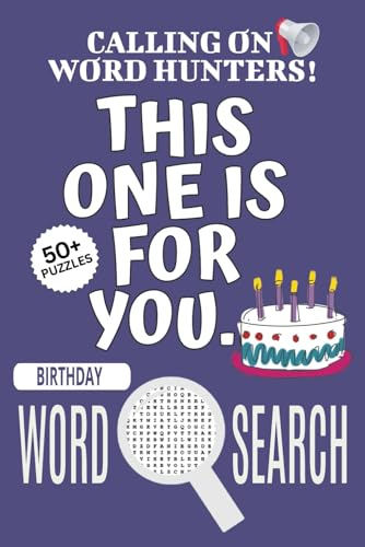 Birthday Word Search Puzzle Book: Easy-To-Read Print Word Searches About Birthday, Birthday Puzzle Game, Birthday Jigsaw Puzzle | 6x9 Inches, 110 ... Vacations, Holidays And Free Times Birthday Word Search Puzzle Book: Easy-To-Read Print Word Searches About Birthday, Birthday Puzzle Game, Birthday Jigsaw Puzzle | 6x9 Inches, 110 ... Vacations, Holidays And Free Times von Independently published