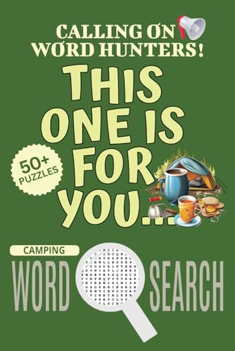 Camping Word Search Puzzle Book: Word Searches With Easy To Read Print About Camping, Camping Jigsaw Puzzle, Camping Puzzle Game | 6x9 Inches, 110 ... Vacations, Holidays And Free Times Camping Word Search Puzzle Book: Word Searches With Easy To Read Print About Camping, Camping Jigsaw Puzzle, Camping Puzzle Game | 6x9 Inches, 110 ... Vacations, Holidays And Free Times von Independently published