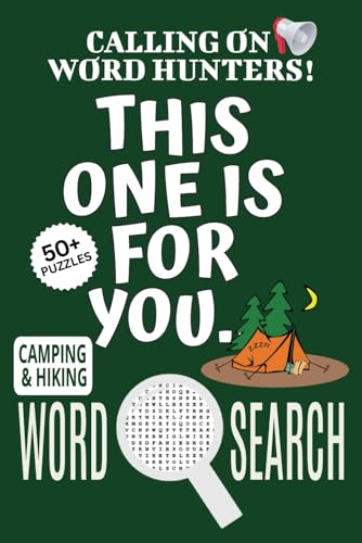 Camping and Hiking Word Search Puzzle Book: Word Searches with Easy To Read Print About Camping and Hiking, Adventure-themed Puzzle Game, Camping and ... ... Gift For Stress Relief, Relaxation Camping and Hiking Word Search Puzzle Book: Word Searches with Easy To Read Print About Camping and Hiking, Adventure-themed Puzzle Game, Camping and ... ... Gift For Stress Relief, Relaxation von Independently published