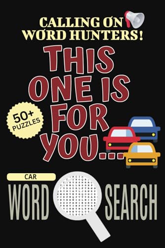 Car Word Search Puzzle Book: Word Searches With Easy To Read Print About Car, Car Jigsaw Puzzle, Car Puzzle Game | 6x9 Inches, 110 Pages | 50+ Puzzles ... Vacations, Holidays And Free Times Car Word Search Puzzle Book: Word Searches With Easy To Read Print About Car, Car Jigsaw Puzzle, Car Puzzle Game | 6x9 Inches, 110 Pages | 50+ Puzzles ... Vacations, Holidays And Free Times von Independently published