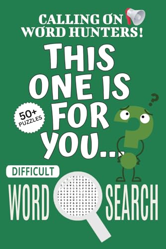 Difficult Word Search Puzzle Book: Word Searches with Easy To Read Print About Difficult, Difficult-themed Puzzle Game, Difficult Jigsaw Puzzle | 6x9 ... Relief, Relaxation, Vacations And Free Time Difficult Word Search Puzzle Book: Word Searches with Easy To Read Print About Difficult, Difficult-themed Puzzle Game, Difficult Jigsaw Puzzle | 6x9 ... Relief, Relaxation, Vacations And Free Time von Independently published