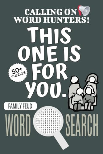 Family Feud Word Search Puzzle Book: Easy-To-Read Print Word Searches About Family Feud, Family Feud Puzzle Game, Family Feud Jigsaw Puzzle | 6x9 ... Vacations, Holidays And Free Times Family Feud Word Search Puzzle Book: Easy-To-Read Print Word Searches About Family Feud, Family Feud Puzzle Game, Family Feud Jigsaw Puzzle | 6x9 ... Vacations, Holidays And Free Times von Independently published