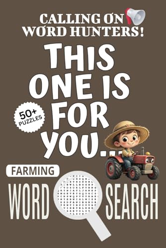 Farming Word Search Puzzle Book: Word Searches with Easy To Read Print About Farming, Farm Puzzle Game, Farming Jigsaw Puzzle | 6x9 Inches, 110 Pages ... Vacations, Holidays And Free Times Farming Word Search Puzzle Book: Word Searches with Easy To Read Print About Farming, Farm Puzzle Game, Farming Jigsaw Puzzle | 6x9 Inches, 110 Pages ... Vacations, Holidays And Free Times von Independently published